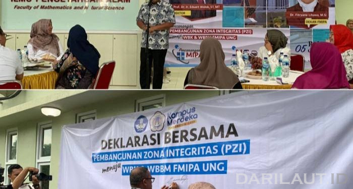 Rektor UNG Canangkan Zona Integritas dan Wilayah Bebas Korupsi