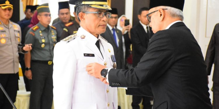 Ismail Madjid Resmi Dilantik Sebagai Penjabat Wali Kota Gorontalo