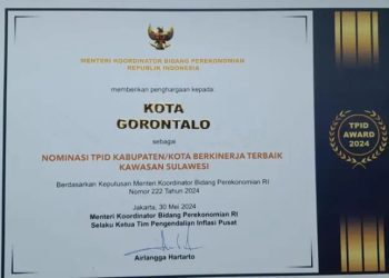 Melalui Program Pengelolaan Perikanan Tangkap Kota Gorontalo Peringkat 2 Pengendalian Inflasi