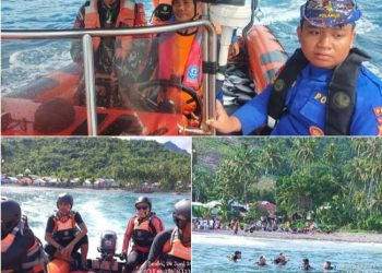 Hari Ini Pencarian Pengendara Motor Hilang di Sungai Monano Dengan Empat Metode