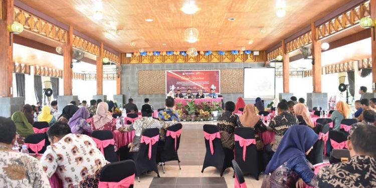 KPU Kabupaten Gorontalo Menggelar Rakor Pembentukan Pantarlih  Pilkada 2024