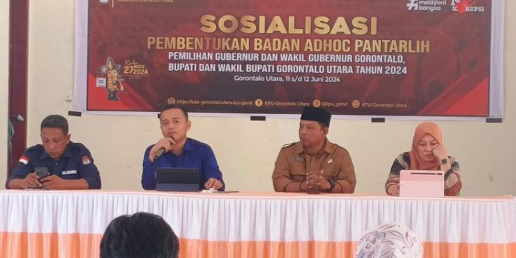 Hari Ini KPU Gorontalo Utara Mulai Menerima Pendaftaran Pantarlih Pilkada 2024