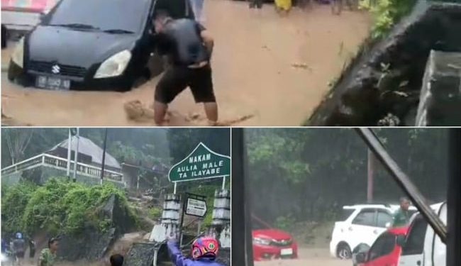 Tak Bisa Dilewati Kendaraan, Trans Sulawesi Kompleks Pelabuhan Gorontalo Longsor