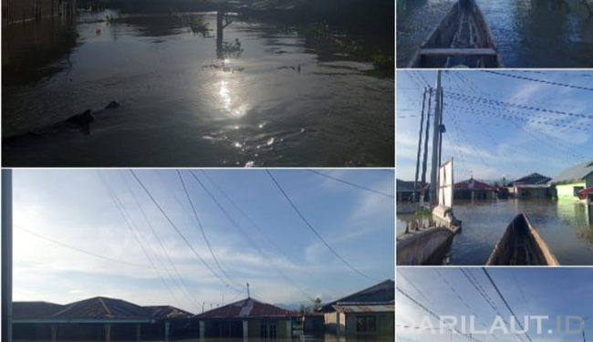 Banjir Gorontalo Belum Surut, Genangan 2 Meter di Rumah Dekat Danau Limboto