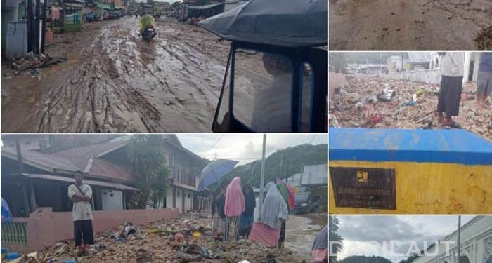 Trans Sulawesi di Talumolo Tak Bisa Dilewati Kendaraan