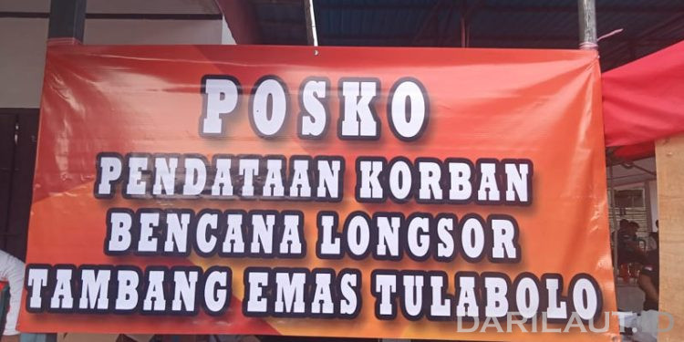 15 Orang Korban Longsor Tambang Rakyat Motomboto Bone Bolango Belum Ditemukan