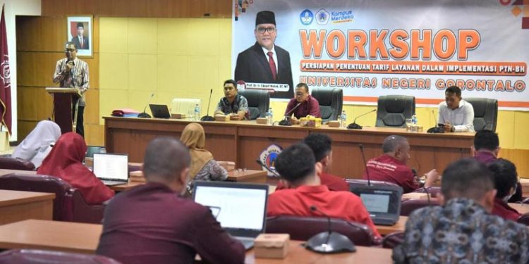 Persiapan PTN-BH, UNG Membahas Penentuan Tarif Layanan