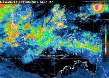 Ini Wilayah Berpotensi Hujan Disertai Angin Kencang