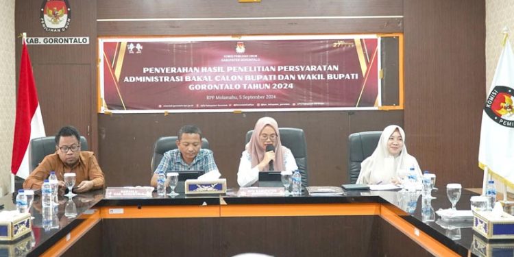 Belum Semua Bakal Paslon Memenuhi Syarat di Kabupaten Gorontalo
