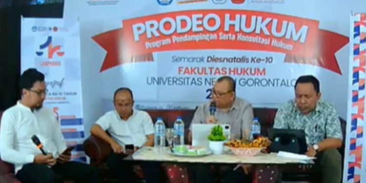 Fakultas Hukum UNG Menggelar Program Pendampingan dan Konsultasi Hukum Gratis