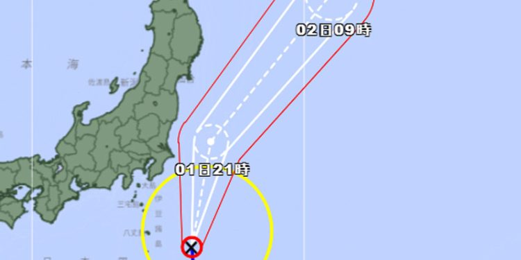 Topan Jebi Melintasi Tenggara Tokyo