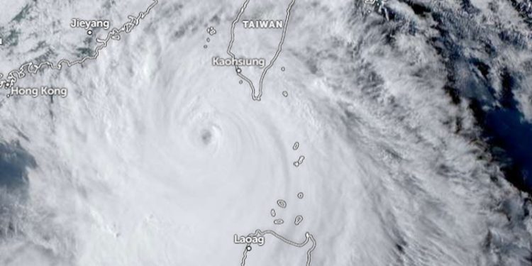 94 Penerbangan di Taiwan Dibatalkan Disebabkan Topan Super Krathon