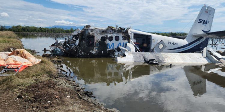 KNKT Investigasi Penyebab Kecelakaan Pesawat Sam Air di Pohuwato