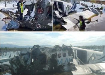 Pesawat Sam Air Gagal Mendarat dan Jatuh di Tambak Dekat Bandara Pohuwato, 4 Meninggal Dunia