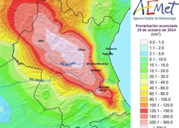 WMO: Curah Hujan Dahsyat Melanda Spanyol