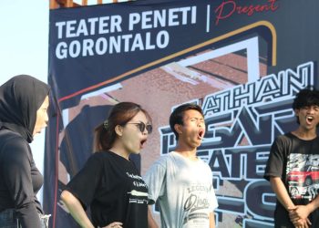 Melalui Seni Pertunjukan Cara Teater Peneti Gorontalo Rekrut Anggota Baru