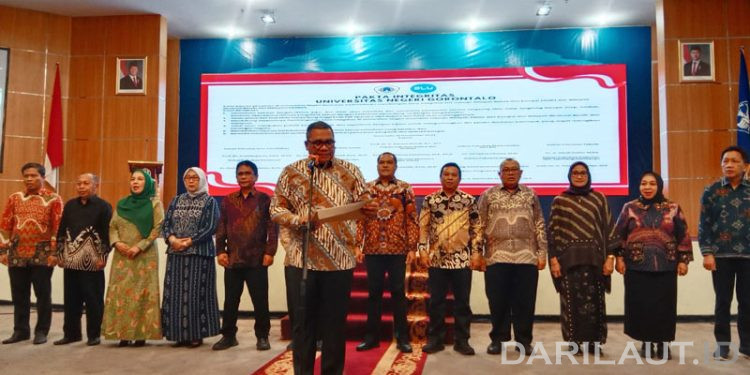 UNG Canangkan Zona Integritas, Rektor: Kami Berkomitmen Memberikan Pelayanan Profesional