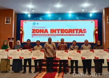 UNG Canangkan Zona Integritas, Rektor: Kami Berkomitmen Memberikan Pelayanan Profesional