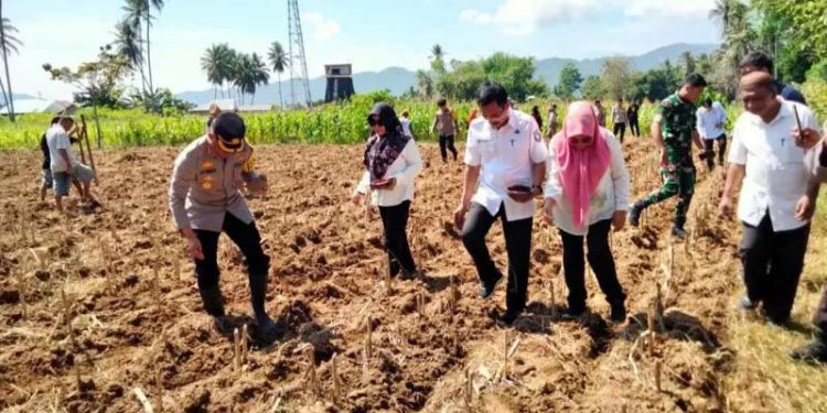 Polresta Gorontalo Kota Launching Gugus Tugas Ketahanan Pangan