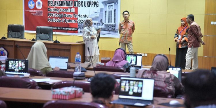 Pelaksanaan Ujian Pendidikan Profesi Guru di UNG Berjalan Lancar