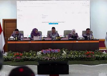 KPU Kabupaten Gorontalo Menggelar Rapat Penghitungan Perolehan Suara