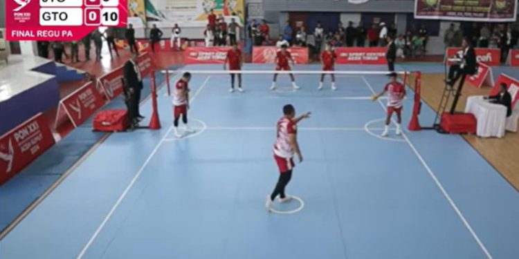 Fakultas Olahraga dan Kesehatan UNG Bahas Perwasitan Sepak Takraw