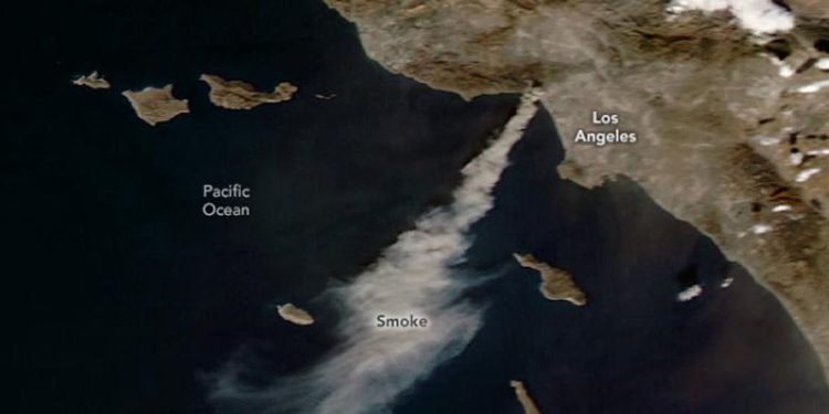 Kebakaran Hebat Mengamuk di California, 10 Ribu Bangunan Hancur