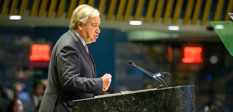 Pesan Sekretaris Jenderal PBB di Tahun 2025