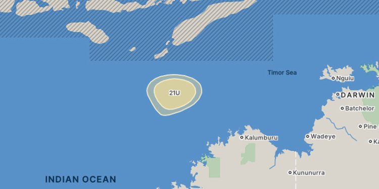 Bibit Siklon Tropis 99S Terletak di Selatan Kupang