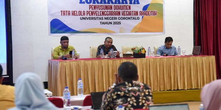 UNG Menggelar Lokakarya Tata Kelola Penyelenggaraan Kegiatan Akademik
