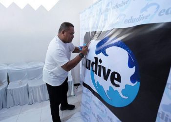 Rektor UNG Resmikan Edu Dive Center, Fasilitas Riset dan Pengembangan Kelautan