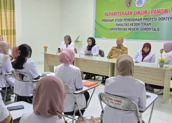 Fakultas Kedokteran UNG Bekali Calon Dokter Muda Tentang Kepaniteraan Umum