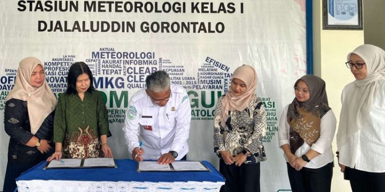 Fakultas Kelautan UNG Kerja Sama dengan BMKG Gorontalo