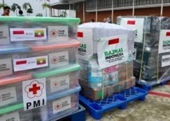 Indonesia Kirim Bantuan Tahap ke-3 untuk Korban Gempa Myanmar