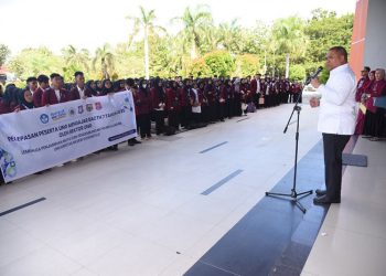 Ratusan Mahasiswa Mengikuti Program UNG Mengajar Batch 7