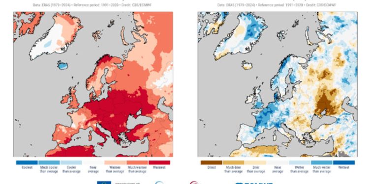 Benua Eropa Mengalami Pemanasan Tercepat dan Dampak Serius Cuaca Ekstrem