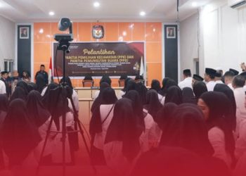 Pemungutan Suara Ulang, KPU Gorontalo Utara Lantik PPK dan PPS