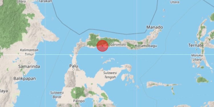 Gempa Kuat M6,0 Guncang Pohuwato Gorontalo