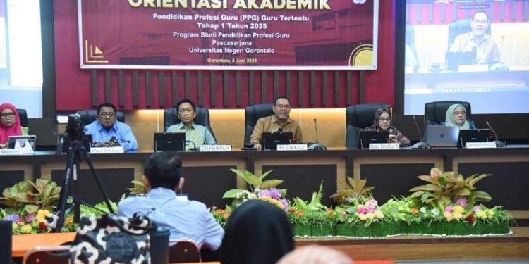 Lebih Dari 7800 Mahasiswa Mengikuti Pendidikan Profesi Guru di UNG