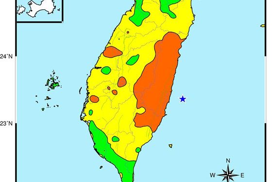 Gempa Kuat 6,4 SR Guncang Taiwan