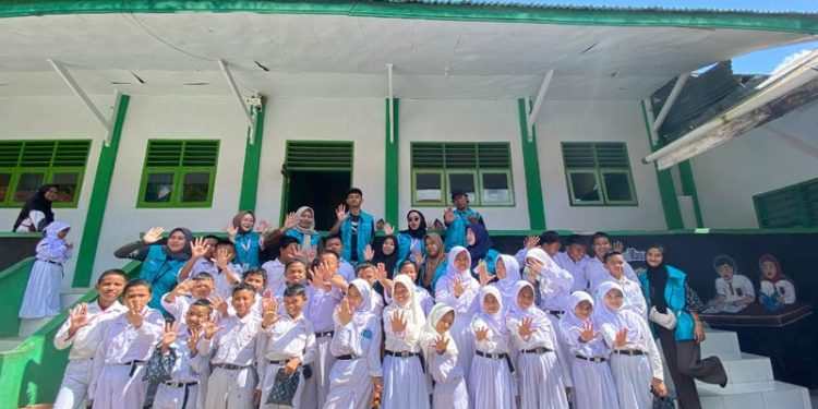 Hari Kesehatan Anak, Mahasiswa KKD UMGo Sosialisasikan Bahaya Perundungan