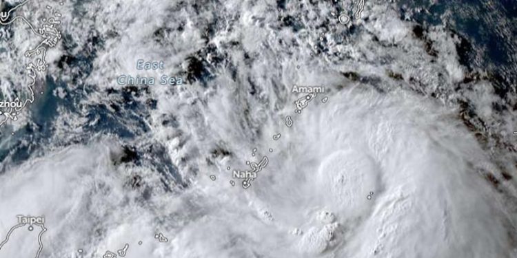 Topan Co-May Diperkirakan Akan Berbalik ke Laut Cina Timur