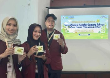 Mahasiswa UNG Kreasi Minuman Herbal Teh Koja Dari Rambut Jagung