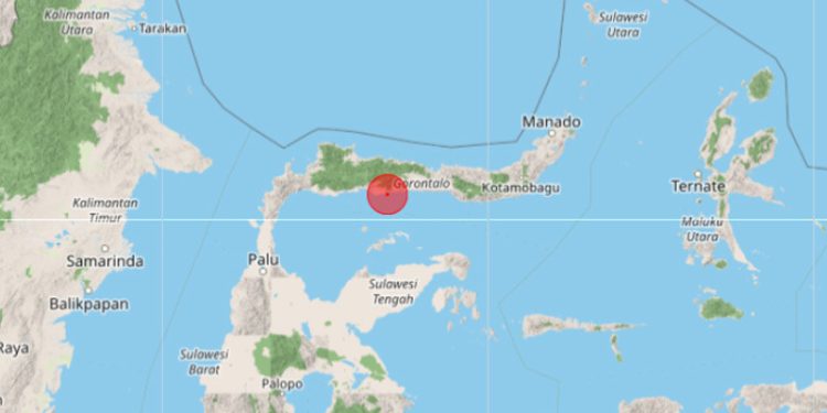 Gempa Pohuwato M6,3 Dirasakan Hingga Kalimantan Utara dan Sulawesi Utara