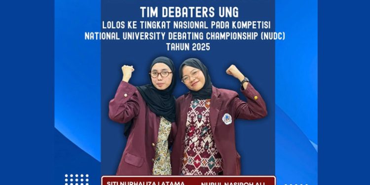 Mahasiswa UNG Lolos Kompetisi Debat Tingkat Nasional