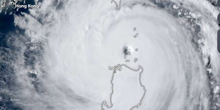 Topan Super Ragasa Mendarat di Pulau Calayan, Filipina