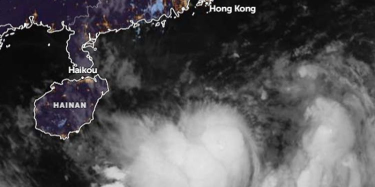 Badai Tapah Terbentuk di Laut Cina Selatan, Akan Menguat Sebelum Mendarat di Guangdong