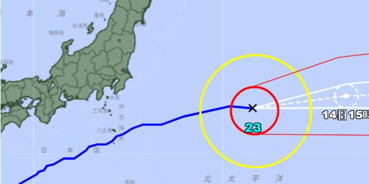 Topan Nakri Menjauh Dari Jepang