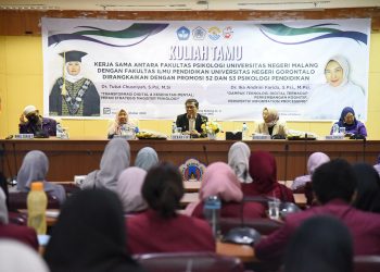 UNG Perkuat Jejaring Akademik, Prodi Psikologi Gelar Kuliah Tamu Bersama Universitas Negeri Malang