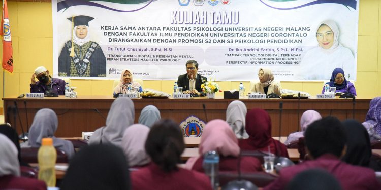 UNG Perkuat Jejaring Akademik, Prodi Psikologi Gelar Kuliah Tamu Bersama Universitas Negeri Malang